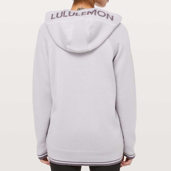 lululemon athletica Tops - Lululemon Soothe Away Hoodie Cashmere Blend Size 6